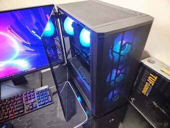 Herní PC Ryzen 5 3600,RX5700XT,32GB,M.2 SSD 1TB, WIFI,ARGB - 9