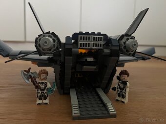 Lego Avengers raketa + bonusová Lego Avengers motorka - 9
