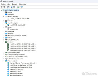 Acer TMP2410/14"IPS/i3-8130U/8GB RAM/256GB SSD M.2/Win11Pro - 9