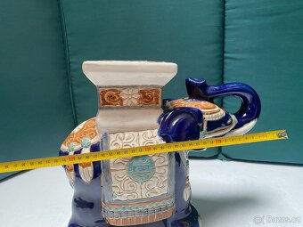 Porcelánový dekorativní slon - 9