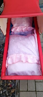 Retro kočárek pro panenky - 9