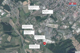 Prodej zahrady, 4195 m², Spořice, ul. Chomutovská - 9