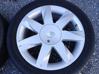 Orig letní alu kola Renault Megan, Scenic, 205/50/17 - 9