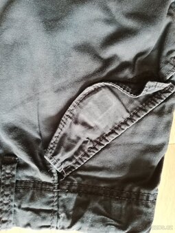 Chlapecké tm. modré lehčí kalhoty - kapsáče (6 kapes) LOGG - 9