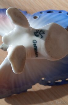 Porcelánový motýl Karl Ens - 9