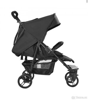 Dvojitý kočárek Dětský Lehký dvojitý kočárek Black - 9