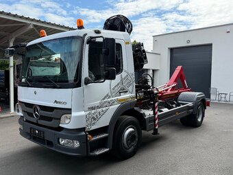 MERCEDES-BENZ ATEGO 1524 HÁKOVÝ NOSIČ HYDRAULICKÁ RUKA - 9