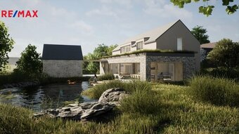 Prodej stavebního pozemku s projektem, 2116m², Děčín-Dobrná - 9