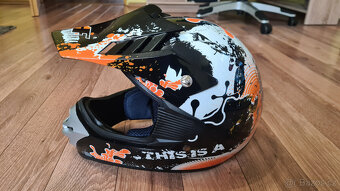 Dětská motokrosová helma KXD vel. XL 53 - 54 - 9