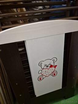 Dětská dřevěná postýlka - 9