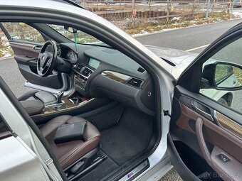 BMW X3 F25 3.0d 190kW XDrive Čr 2maj Mpacket + Xline - 9
