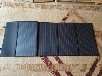 Solární panel Allpowers 140W, skládací, cestovní, 3x usb,MC4 - 9