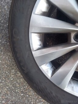 Pěkná letní ALU sada Š.Kamiq/Scala+205/60R16 Bridgestone - 9