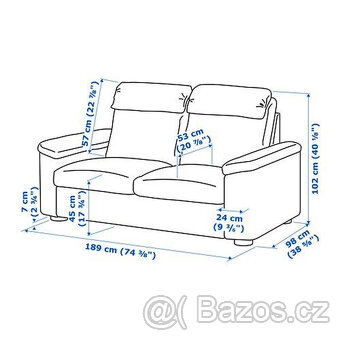 Gauč Ikea Lidhult - 9