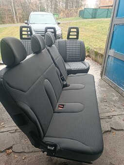 Zadní sedačka Renault Trafic,Opel , 3 místa - 9