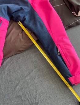 Dámská růžová zimní bunda vel. L - 9