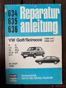 VW GOLF SCIROCCO JETTA VENTO CADDY CORRADO manualy a knihy - 9