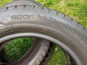 2 zánovní letní pneumatiky Dunlop 185/60/15 - 9