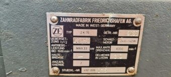 Použitý elektromotor z horizontky WS 8010, WENZ, r. v. 1989 - 9