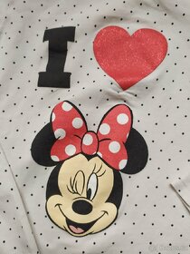 Mikina Mickeyho klubík, H&M tričko Minnie, 122/128 - 9