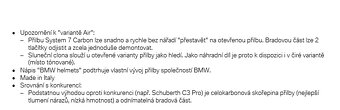 Přilba BMW 7 karbon Spektrum (vel. 58/59 ECE) - 9