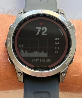 Garmin Fenix 7X Sapphire Solar + kožený řemínek – výborný st - 9