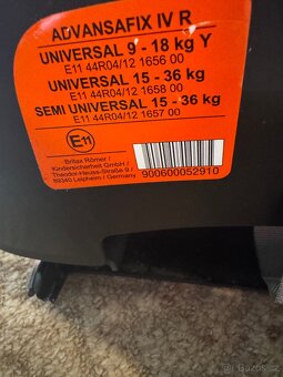 Autosedačka Britax Romer - 9