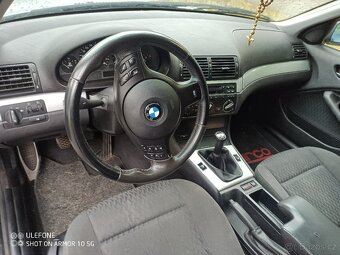 Bmw E46 320D Touring ( 100kw ) Rv.20/09/2001. Stříbrná. - 9