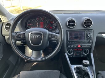 Audi A3 2.0TDI 125KW Sportback, bixenony,vyhř. sedačky, navi - 9