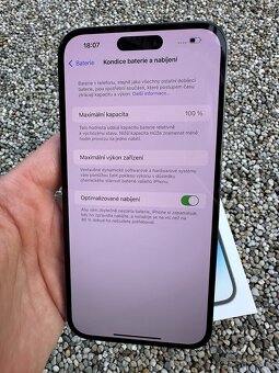 iPhone 14 pro max - baterie 100% - 9