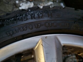 SUZUKI SWIFT disky 5x114,3 R17 + 195/45/17 zima - 9