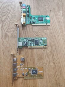 Starší AGP PCI karty - 9