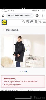 Těhotenská/nosící bunda - 9