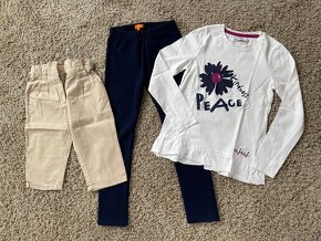 Mix 40ks. oblečení dívka vel. 122/128 - 9