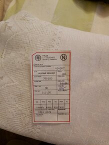 Zrušení prodejny  záclony, traperky, ubrusy, dečky - 9