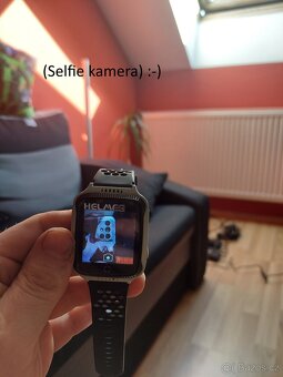 Dětské chytré hodinky Helmer LK 707 modré - skoro nepoužité - 9