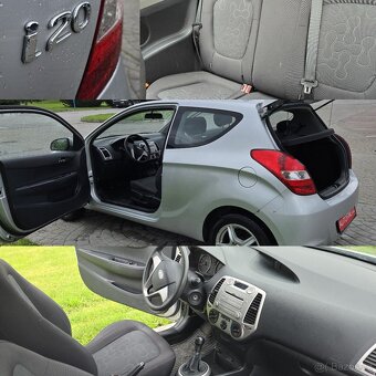 HYUNDAI i 20 1,3 16v KLIMATIZACE, ALU KOLA ROK VÝROBY 2009 - 9