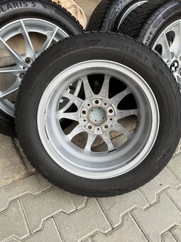ALU KOLA BMW R16 5X120 NOVE ZIMNÍ PNEU - 9