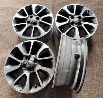 4x100 R15 Opel Corsa / Adam originál alu disky - 9