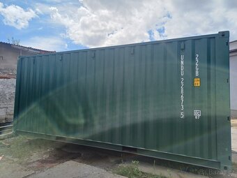 Lodní kontejner 20´ po první cestě, RAL 6005 - 9