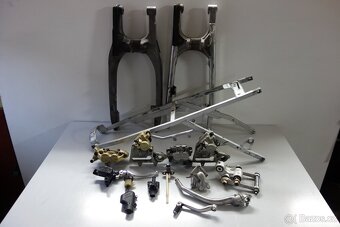 KTM LC4 640 - 620 KOLA, TLUMIČE, PUMPY, BRZDIČE ... - 9