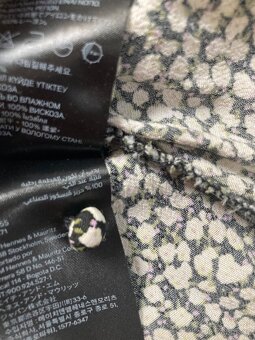 Dlouhé letní propínací viskózové šaty H&M (vel. 38), PC 1190 - 9