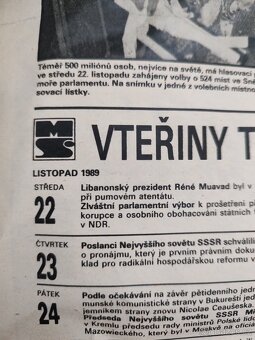 Časopisy před revolucí a listopad 89 - 9