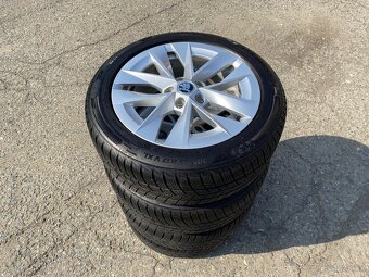 Alu kola Škoda Rotare 5x112 r17, pneu 205/55 r17 - 9