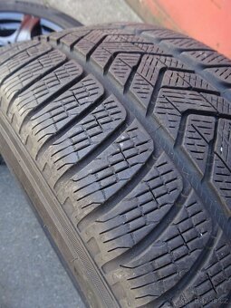 Alu disky BMW X5, 18", 5x120 , ET 45, zimní sada - 9