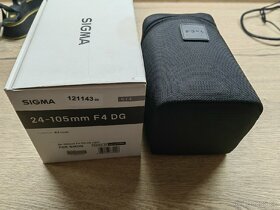 Objektiv SIGMA 24-105/4 DG OS HSM DC HSM Art jak nová - 9