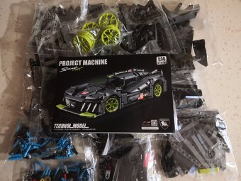 Stavebnice Peugeot Supercar kompatibilní s LEGO - 9