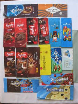 malé kalendáříky,čokoládové obaly,ubrousky - 9