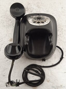 Retro bakelitový telefon KL Vorošilov 1962 - 9