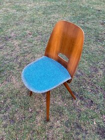 židle retro židle stará židle lízátko designová židle dřevo - 9
